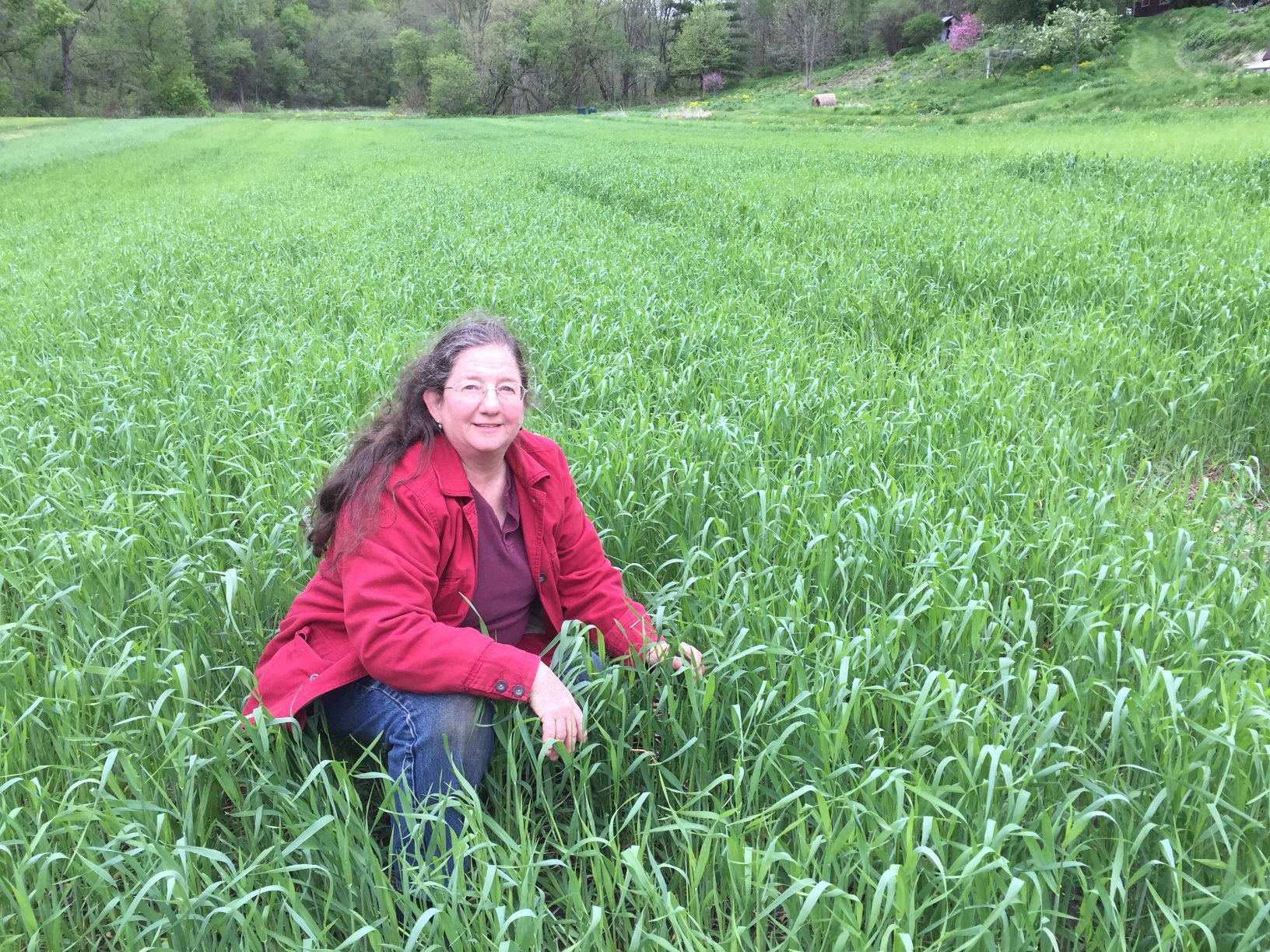 HARRIET BEHAR in field